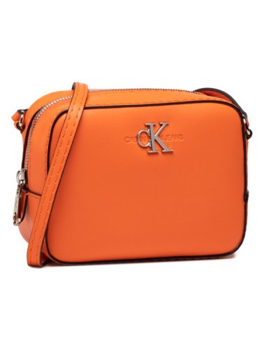 Calvin Klein Jeans Torebka Sm Camera Bag K60K607485 Pomarańczowy