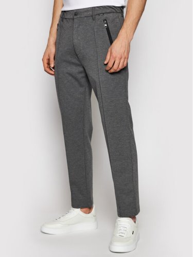 Calvin Klein Spodnie materiałowe K10K106550 Szary Tapered Fit