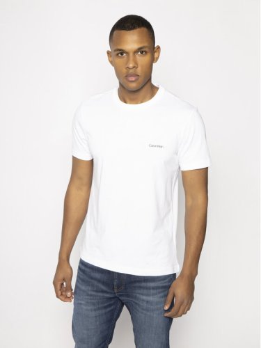 Calvin Klein T-Shirt K10K104062 Biały Regular Fit