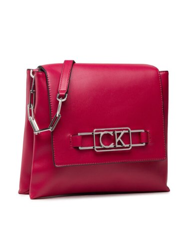 Calvin Klein Torebka Shoulder Bag Wiflap Md K60K607505 Różowy