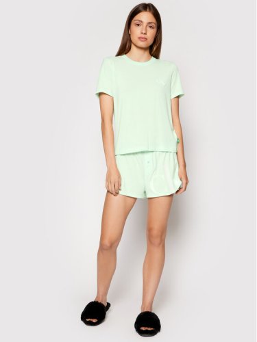 Calvin Klein Underwear Piżama 000QS6676E Zielony