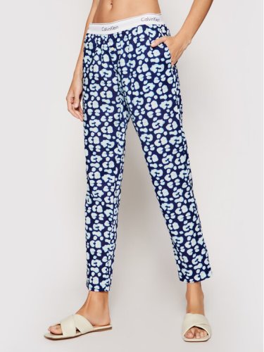 Calvin Klein Underwear Spodnie piżamowe 000QS6158E Niebieski