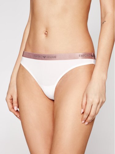 Emporio Armani Underwear Figi brazylijskie 162948 1P235 01411 Biały