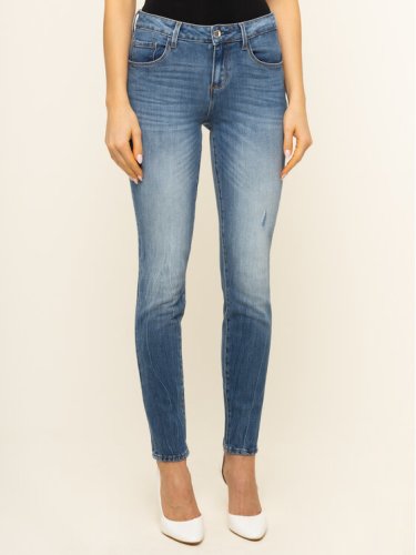 Guess Jeansy Skinny Fit Annette W01A99 D3XR1 Granatowy Skinny Fit