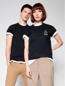 HUF T-Shirt Unisex PULP FICTION Mia TS01315 Czarny Regular Fit