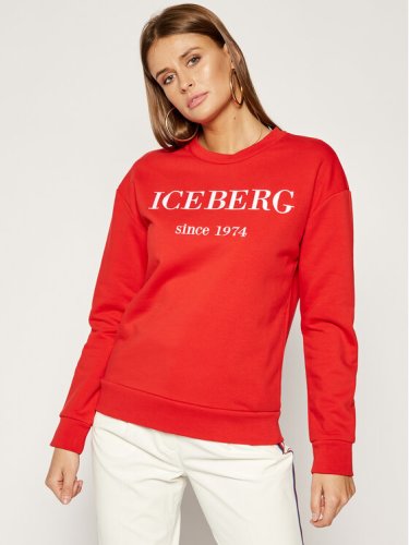 Iceberg Bluza 19II2P0E0126330 Czerwony Regular Fit
