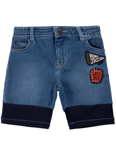 Little Marc Jacobs Szorty jeansowe W24211 Granatowy Regular Fit