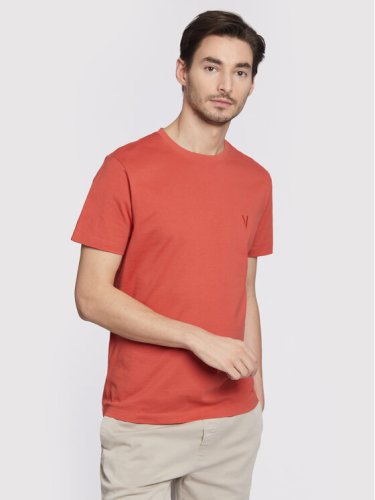 Vistula T-Shirt Harding XA1252 Pomarańczowy Regular Fit