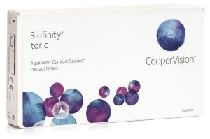 Biofinity Kontaktlinser - Biofinity toric coopervision (3 linser)