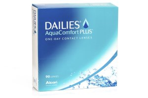 Dailies Kontaktlinser - Dailies aquacomfort plus (90 linser)