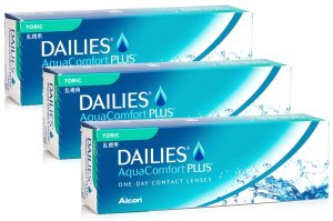 Dailies Kontaktlinser - Dailies aquacomfort plus toric (90 linser)