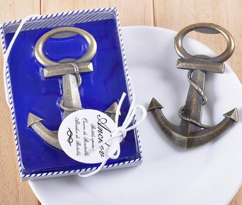 2017 New Nautical Boat Anchor Bottle Opener Wedding Party Shower Favors Present Gift DHL Fedex FREE