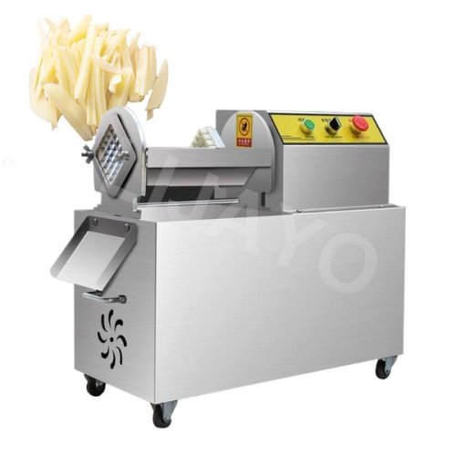 Electric French Fries Slicing Machine For Potato Radish Cucumber Strip Cutter Stainless Steel Vegetable Cutting Maker