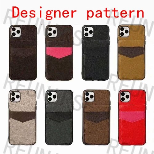 Luxury Card Holder Case for iPhone 12 Pro Max 7 8 Plus SE Leather Wallet Case for iphone X XR XS 11 mini 13 Pro Max Phone Cover