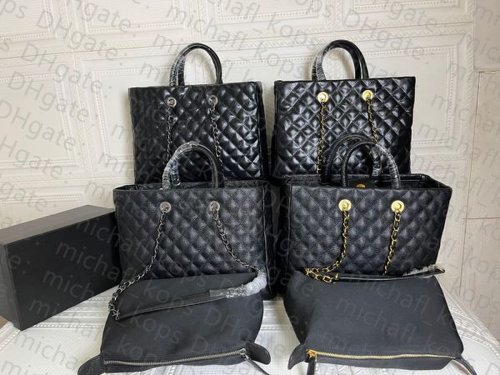 Luxury women bag large capacity handbag Rhomb cross body bag calfskin simple metal LOGO designer shopping bag 2022