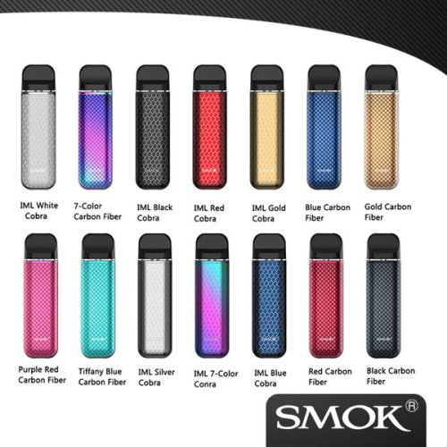 SMOK Novo 3 Kit Built-in 800mAh battery 1.7ml pod Compatible with Novo and Novo 2 Pod Cartridges