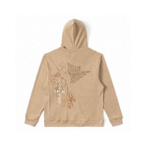Street Fashion Hot Brand Tested Travis Scott x Jumpman Embroidered Ts Co Branded Cactus Print Hoodie Outlet