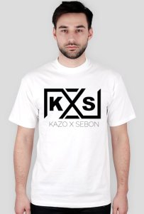 Kazoxsebon - Biały t-shirt kxs