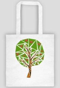 Serduszkowysklepik - Eco torba serduszkowe drzewo