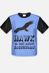 Hawk to taki polski jaszczomb koszulka edukacyjna m