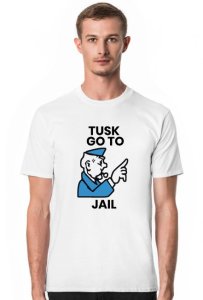 Koszulka antypolityczna - tusk go to jail