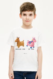 Koszulka dziecięca regular mom my mom unicorn