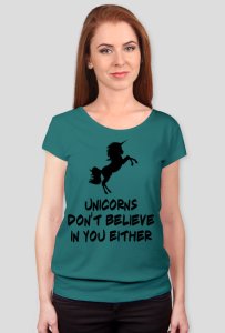 Koszulka, kolor, unicorns