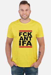 Politycznepieklo - Koszulka męska fck ant-ifa