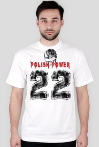Koszulka polish power #22 white