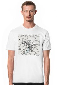 Trick - Koszulka z mapą rzeszowa.