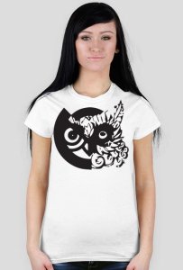 Owl dynasty logo/classic t-shirt white