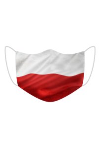 Patriotyczna maseczka ochronna - polska