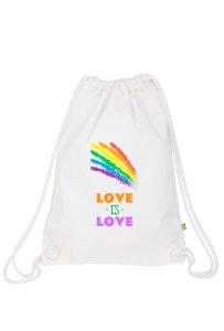 Plecak worek love is love rainbow
