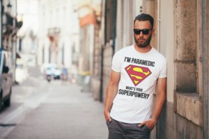 Superparamedic - koszulka męska