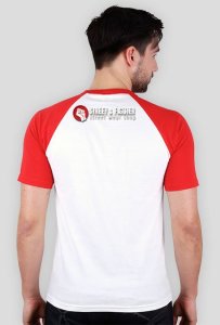 Tee-shirt street&fighter logo - back red