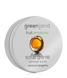 Greenland Fruit Emotions Coconut-Tangerine Scrub Granité Peeling do ciała  200 ml