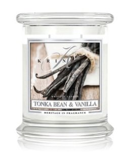 Kringle Candle Tonka Bean & Vanilla Świeca zapachowa  0,411 kg