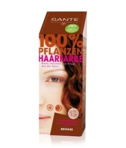 Sante Pflanzen Pulver Bronze Farba do włosów  100 g