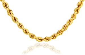 2mm Rope Chain in 9ct Gold