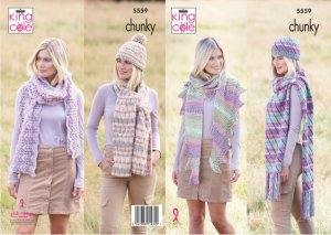Hats and Scarves in Drifter Chunky (5559)