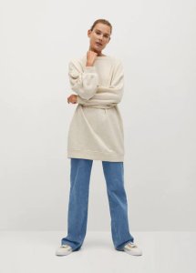 Mango - Oversize-sweatshirt aus baumwolle