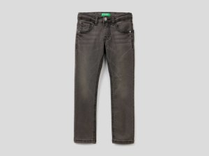 Benetton Online exclusive, Skinny-fit Jeans, größe 1Y, Dunkelgrau, Jungen