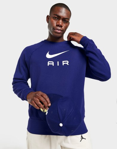 Nike Sweatshirt Air - Azul - Mens, Azul