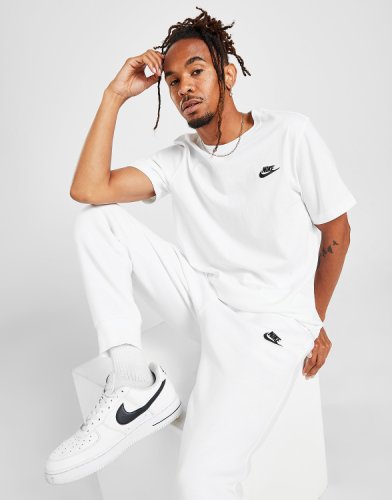 Nike T-Shirt Core Logo Short Sleeve - Branco - Mens, Branco