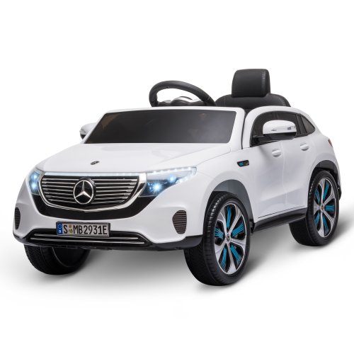 HOMCOM Compatible 12V Battery-powered Kids Electric Ride On Car Benz EQC Toy |Aosom Ireland