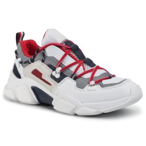 Sneakers TOMMY HILFIGER - City Voyager Chunky Sneaker FM0FM02580 White YBS