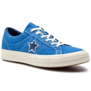 Turnschuhe CONVERSE - One Star Ox 164359C Totally Blue/Navy/Egret
