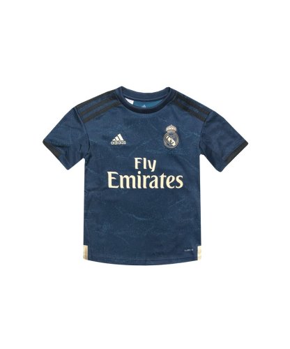Adidas Boys Boy's adidas Junior Real Madrid Away Shirt in Indigo - Purple - Size 13-14Y