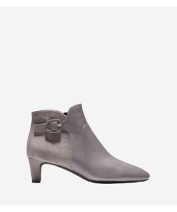 Cole Haan Womens Sylvia Boot - Grey Leather - Size 8