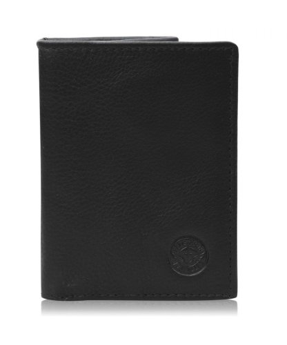 Firetrap Unisex City Wallet - Black Leather - One Size